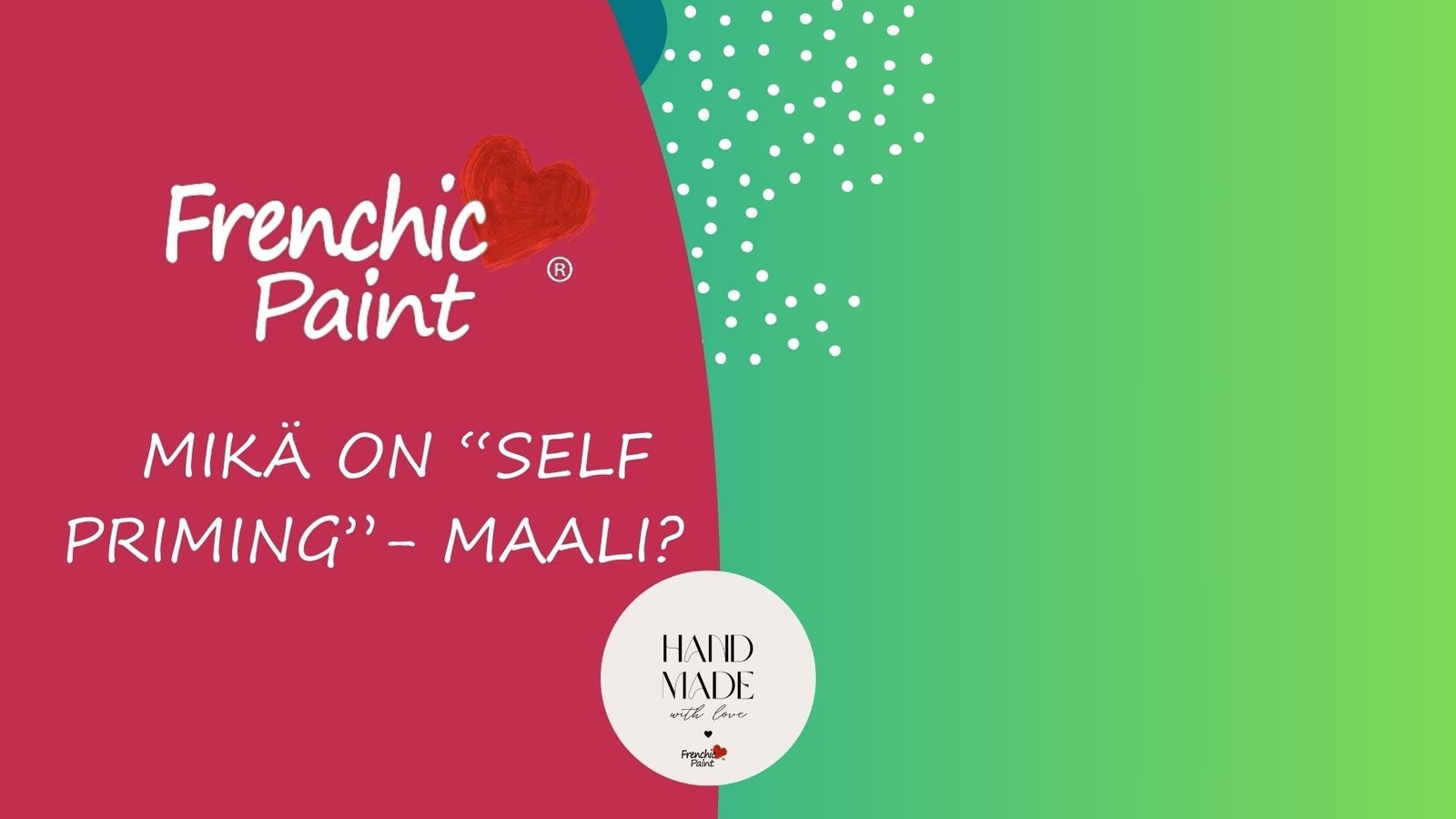 Maali, jossa on pohjamaali jo valmiina.