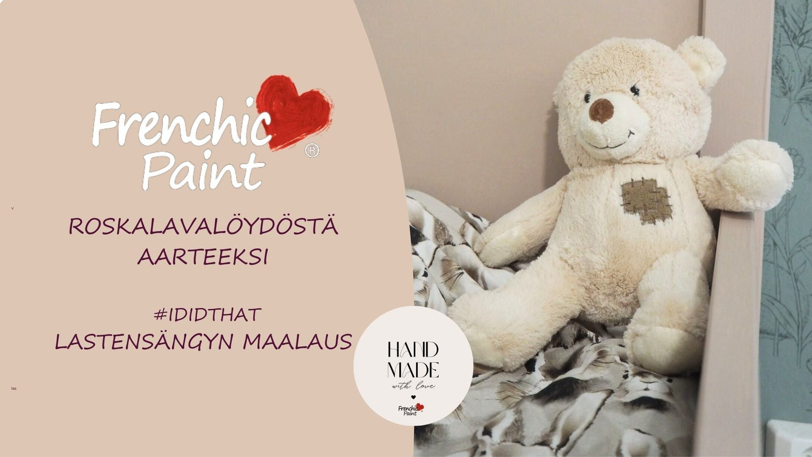 Roskalavalöydöstä aarteeksi #ididthat-Frenchic Paint Finland