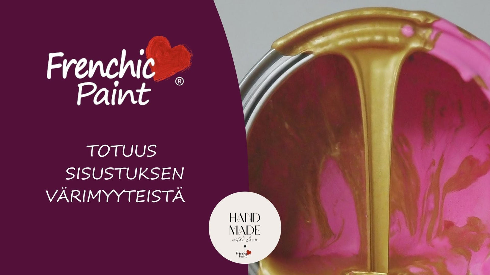 Totuus sisustuksen värimyyteistä.