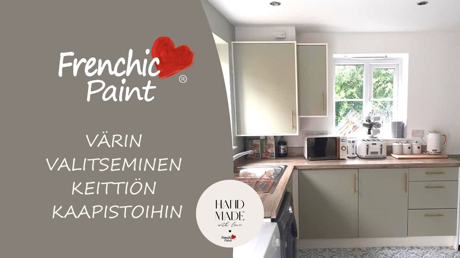 Paras maali keittiönkaappeihin ja laattojen maalaukseen Frenchic sarjasta.