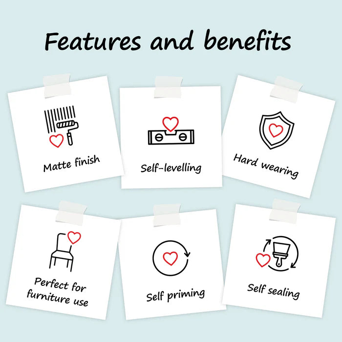 Whistle - pastellinen helmenharmaa Lazy Range kalustemaali-Lazy Range vahallinen kalkkimaali-Frenchic Paint Finland