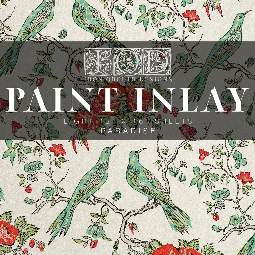 Paradise -  Paint Inlay