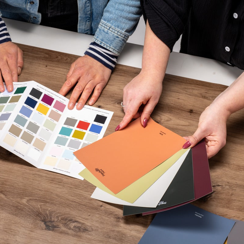 Sävymallit ja värikartat.