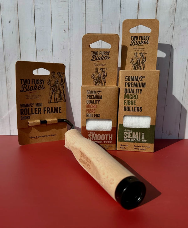 Remonttiin ja kalusteiden maalaukseen mikrokuitutelat Frenchic verkkokaupasta.