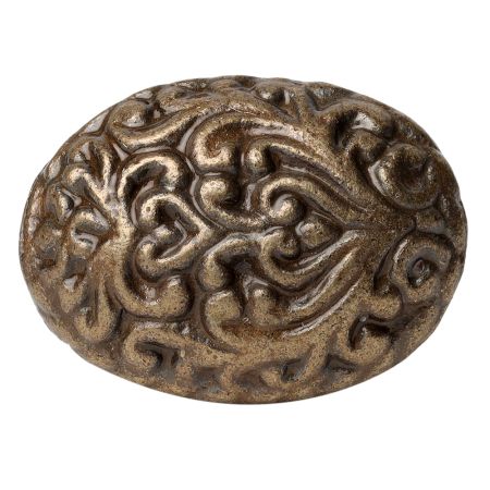 Antique gold knob