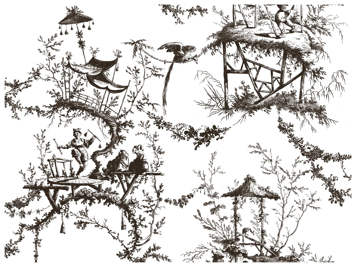 Petits Parasols  - Paint Inlay
