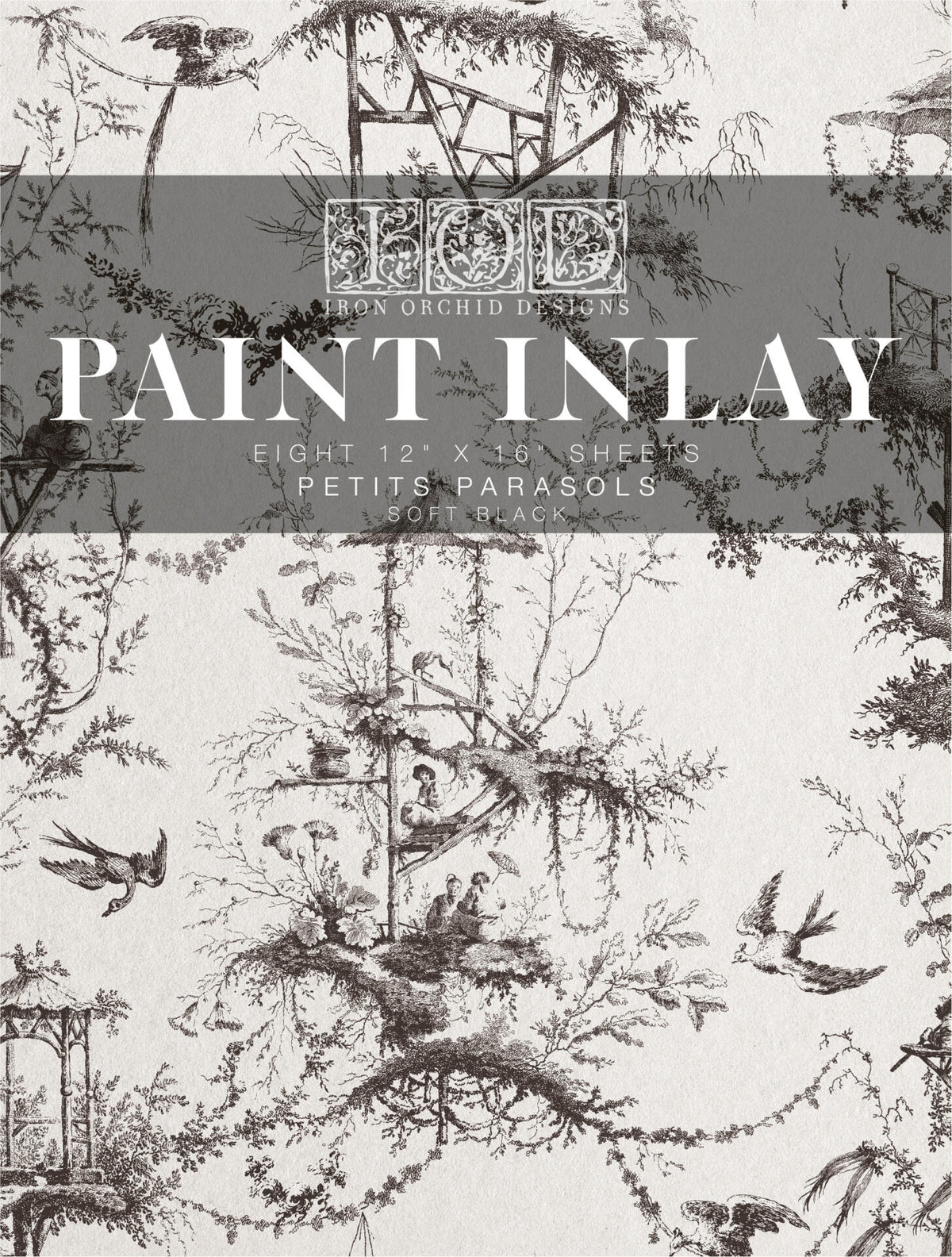 Petits Parasols  - Paint Inlay