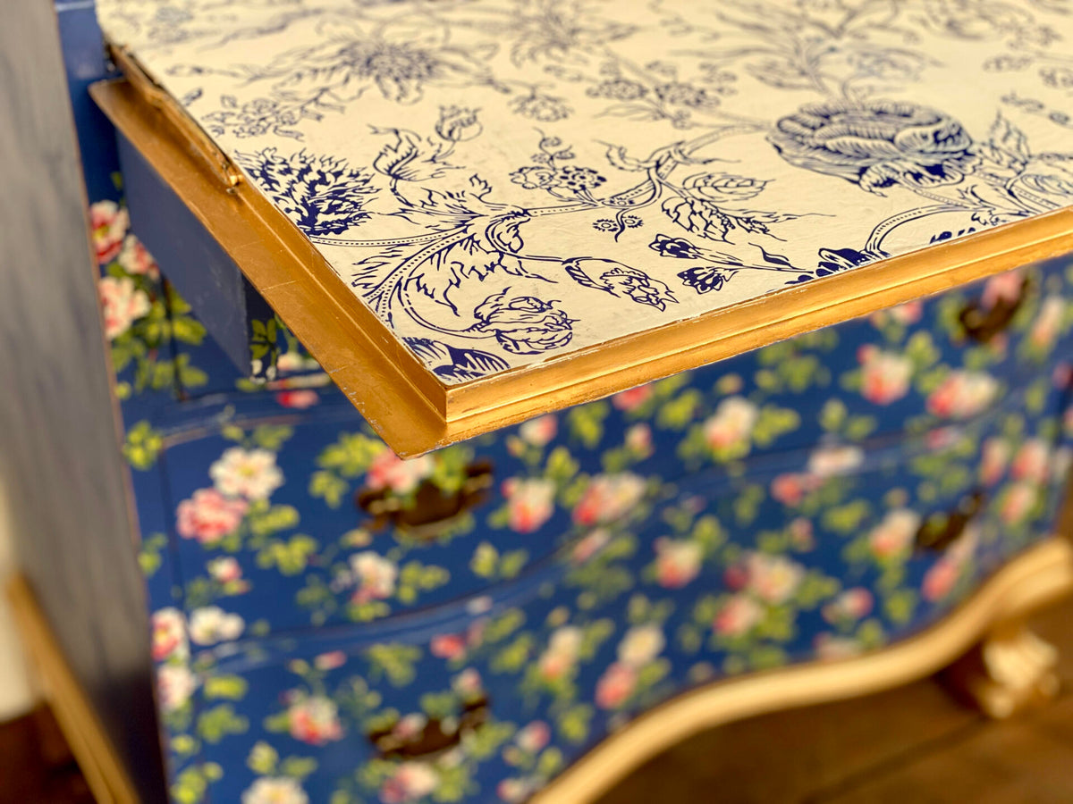 Rose Chintz -  Paint Inlay