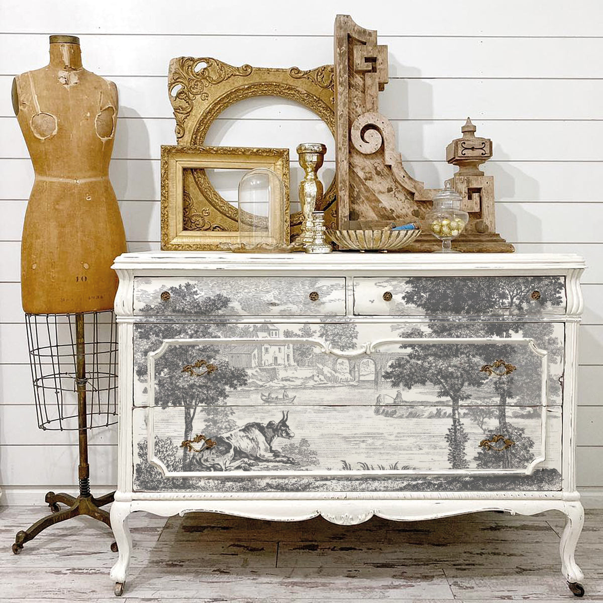 Summer Villa -  Paint Inlay