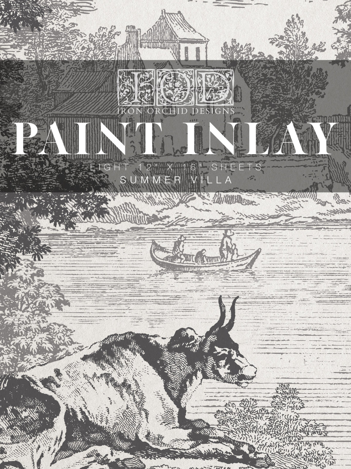 Summer Villa -  Paint Inlay