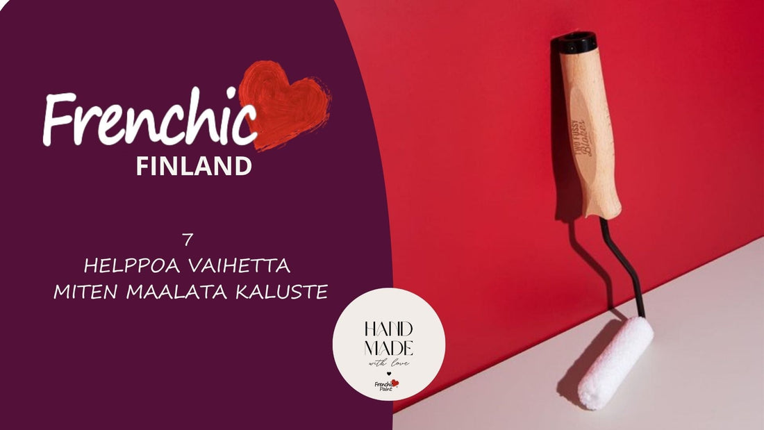 7 HELPPOA VAIHETTA MITEN MAALATA KALUSTE