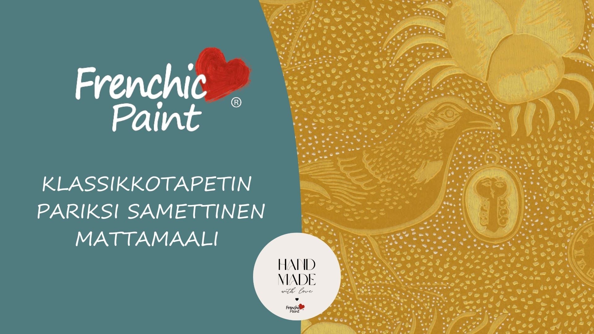 Kiurujen yö ja hunajan keltainen seinämaali. 