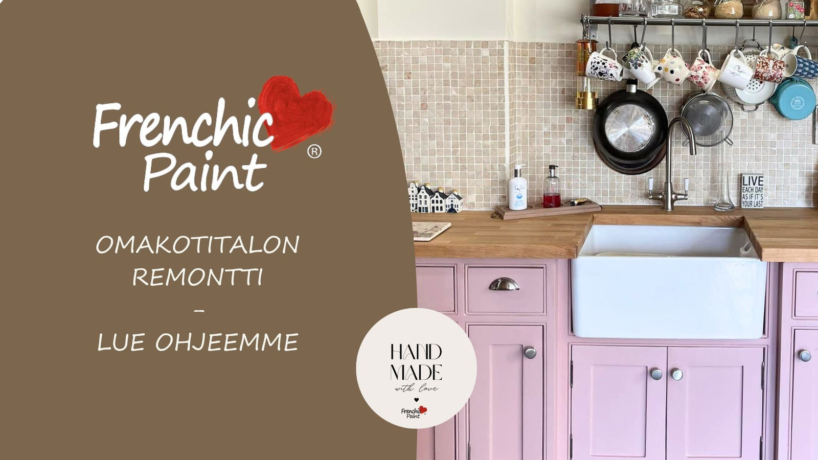 Kestävää kauneutta omakotitaloon-Frenchic Paint Finland