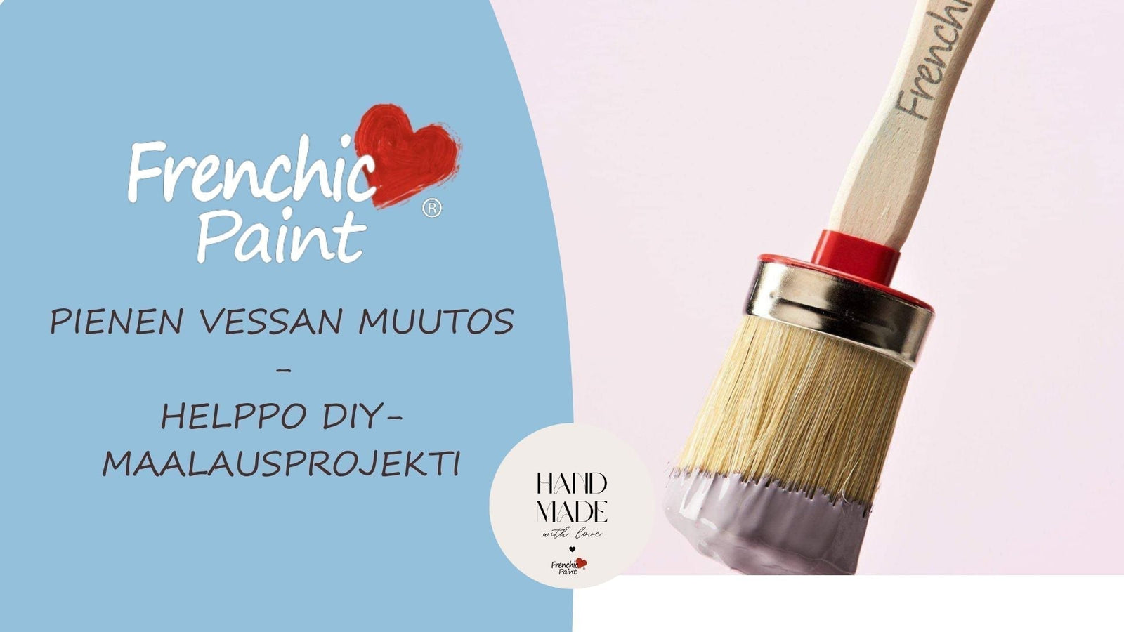 Pienen vessan maalaus.