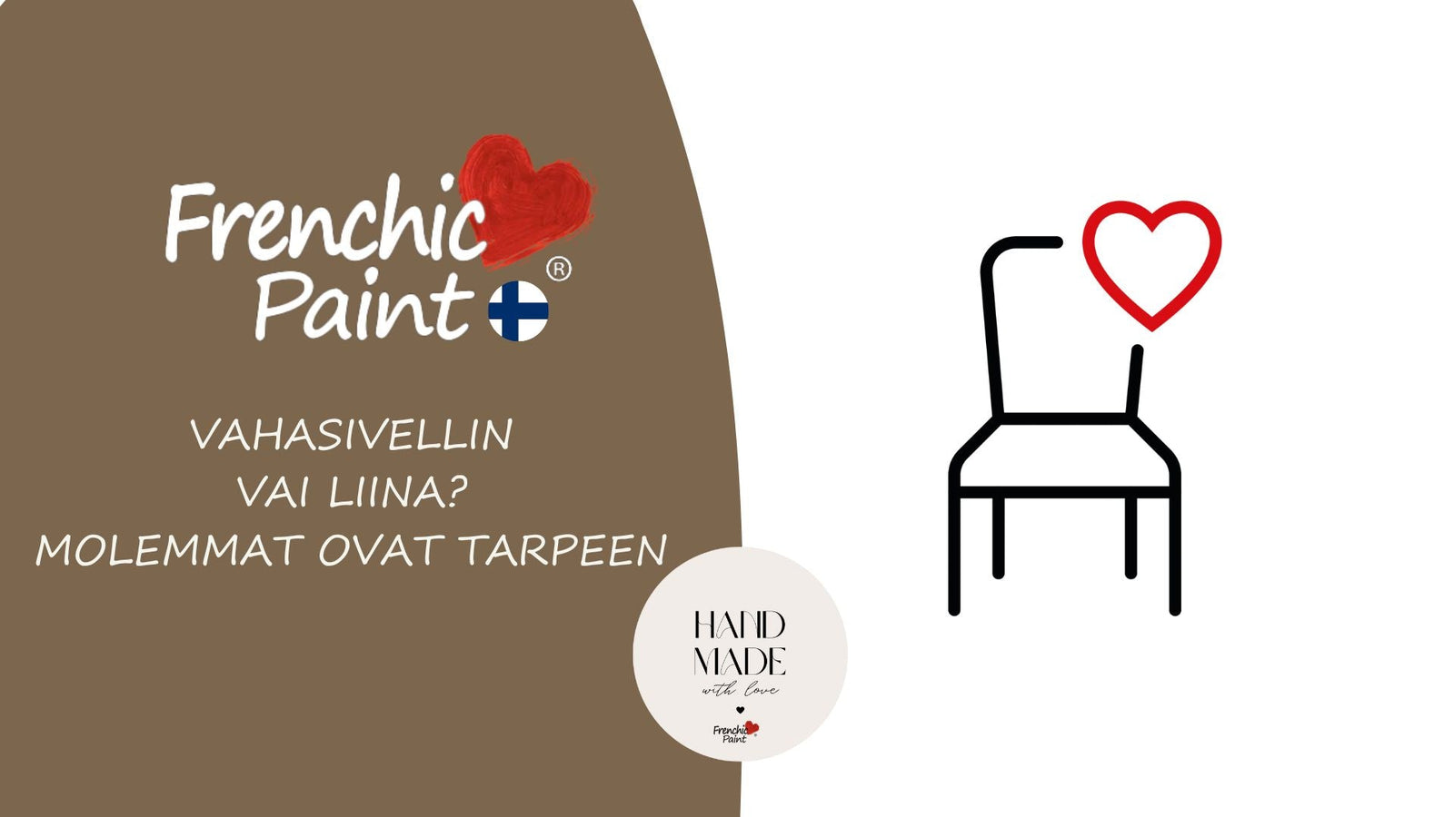 Vahasivellin vai liina? Molemmat ovat tarpeen.