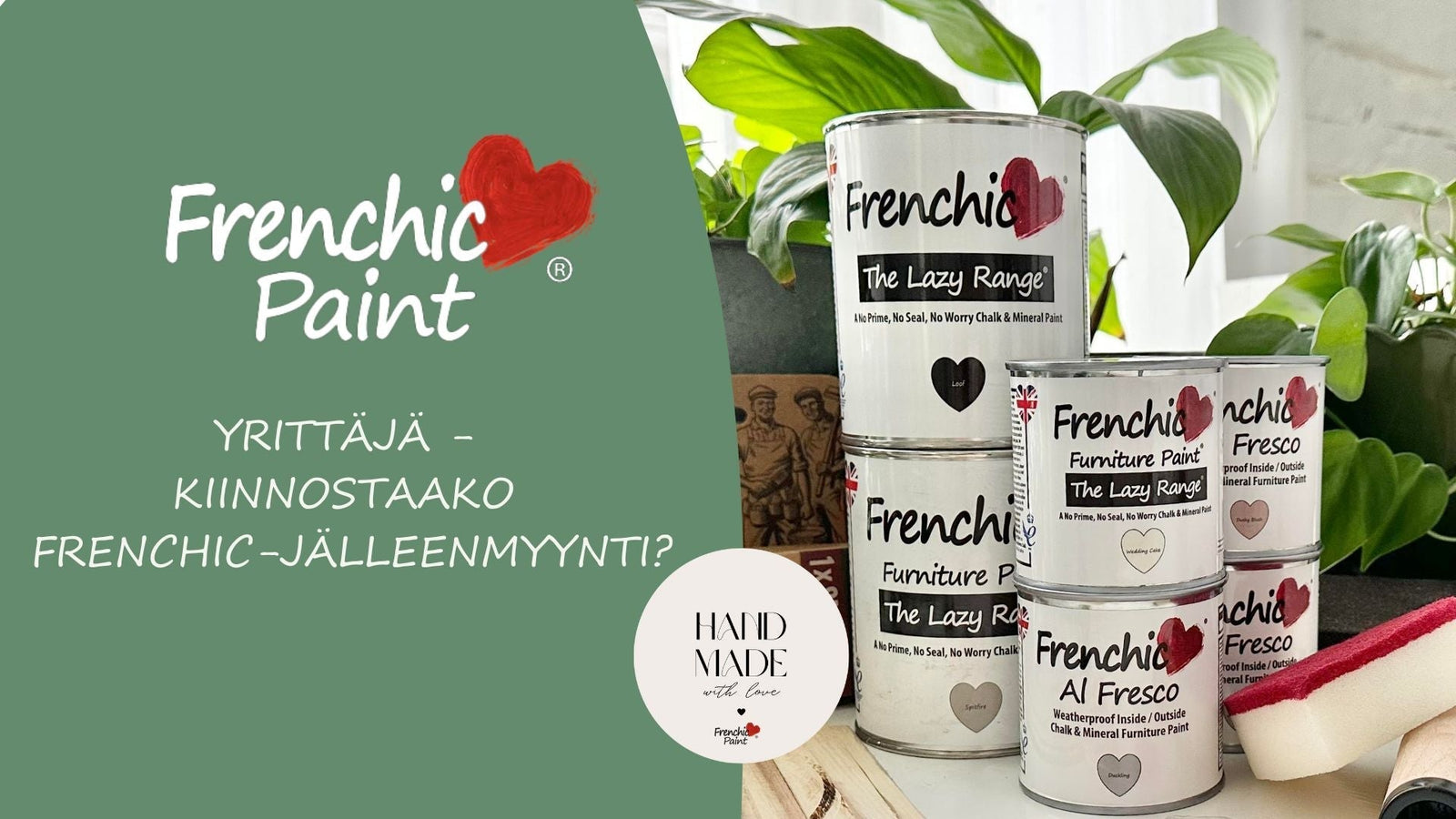 Hae frenchic jälleenmyyjäksi. 