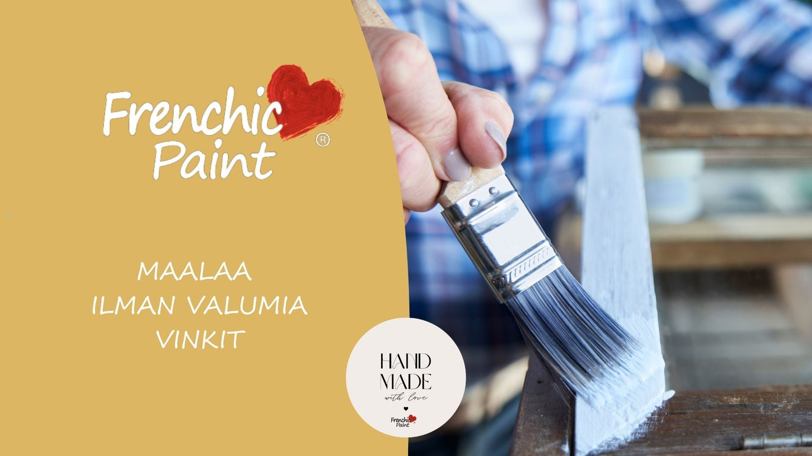 MIten maalaat ilman valumia ohje. 