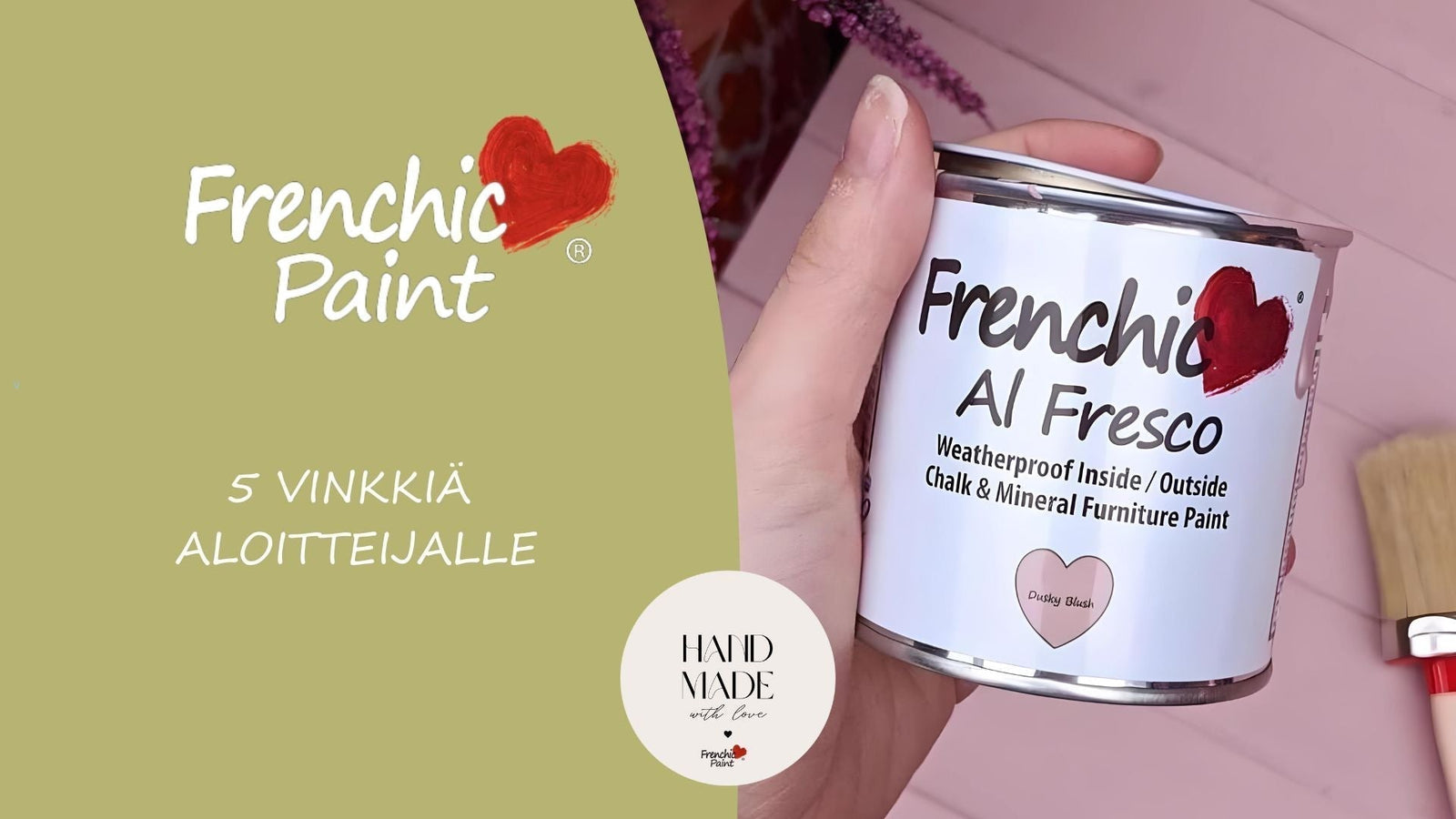 viisi maalausvinkkiä aloittelijalle. 