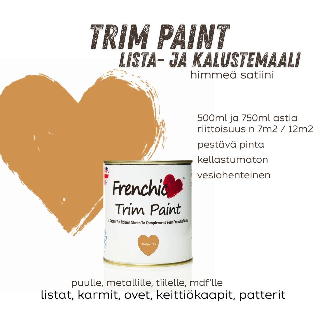 Trim Paint I  korkea hankauskestävyys ja satiininen pinta