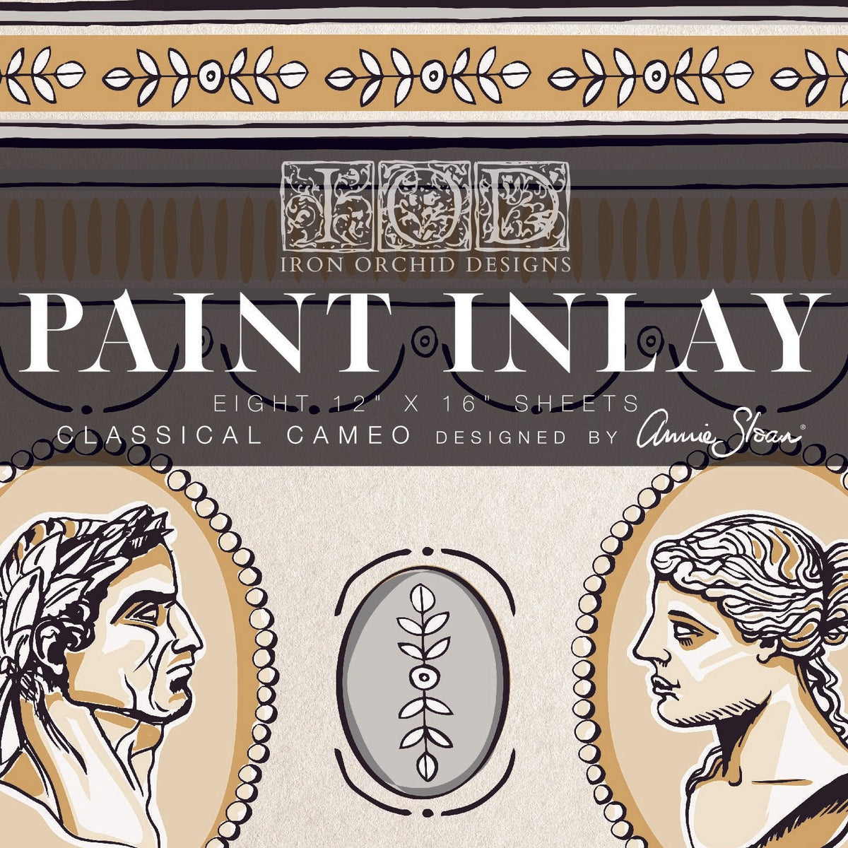 Classical cameo -  Paint Inlay