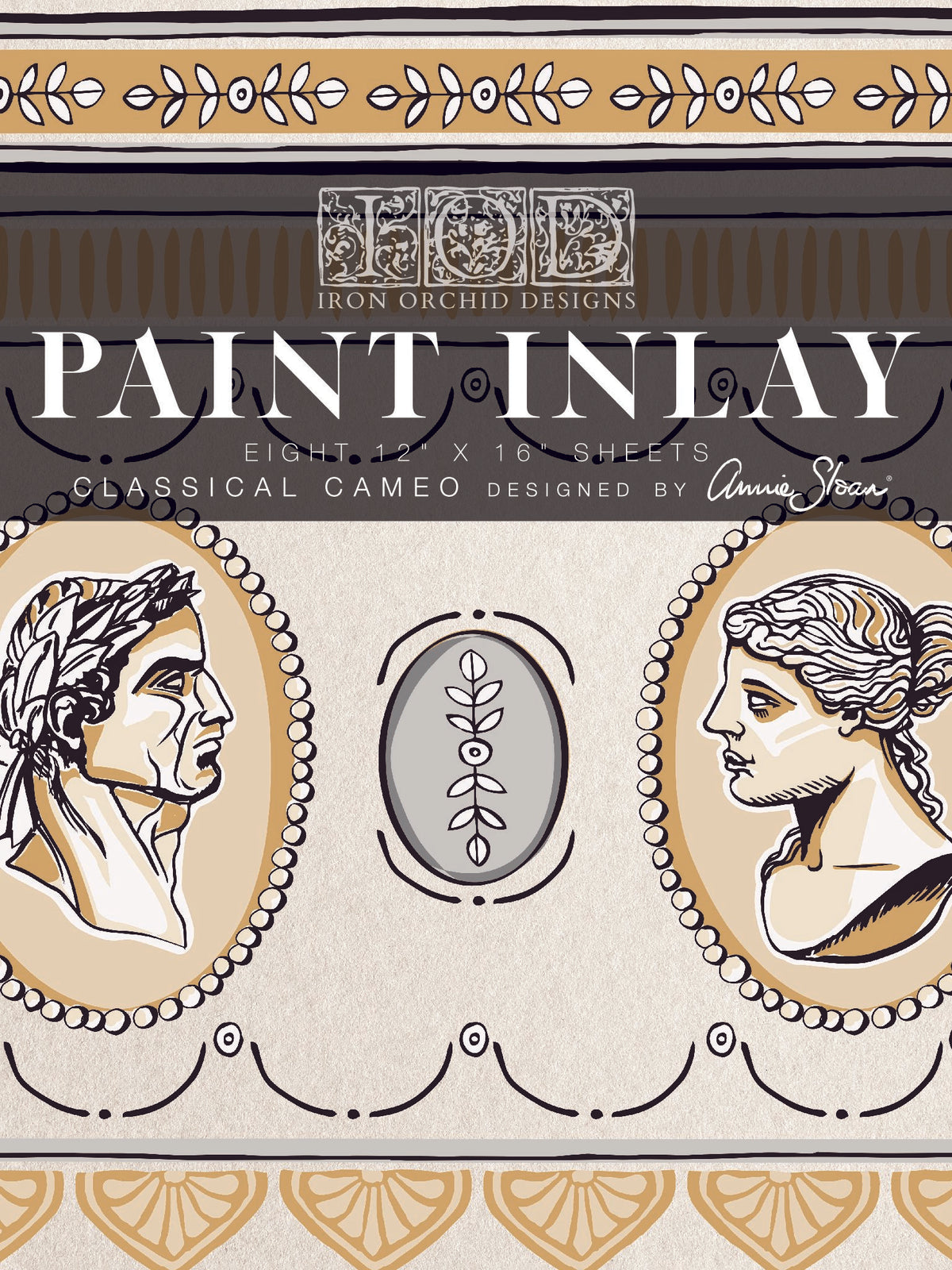 Classical cameo -  Paint Inlay