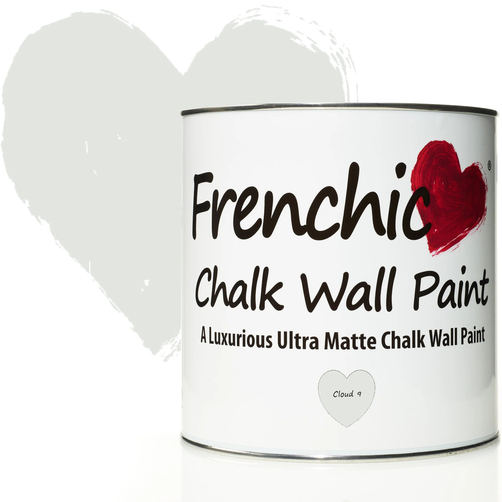 Cloud 9 - vaalea harmaa seinämaali WP - Chalk Wall Paint sisäseinämaali - Frenchic Paint Finland