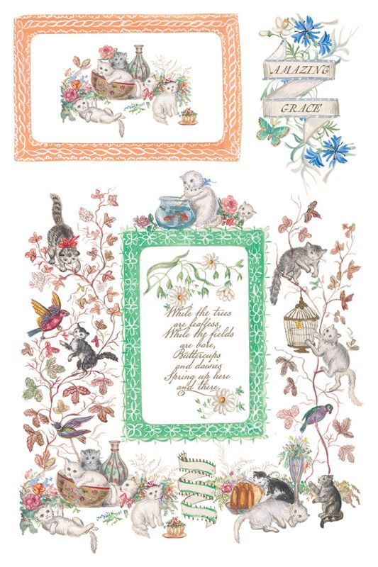 Emily Clare siirtokuva - 8 arkkia-Siirtokuva-Frenchic Paint Finland