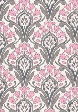HYASINTTI tapetti vaaleanpunainen 68738 Frenchic.
