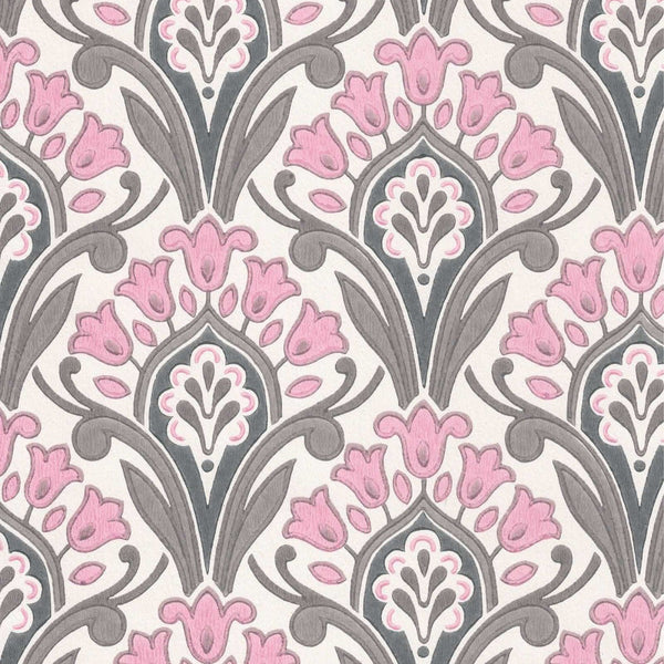 HYASINTTI tapetti vaaleanpunainen 68738 Frenchic.