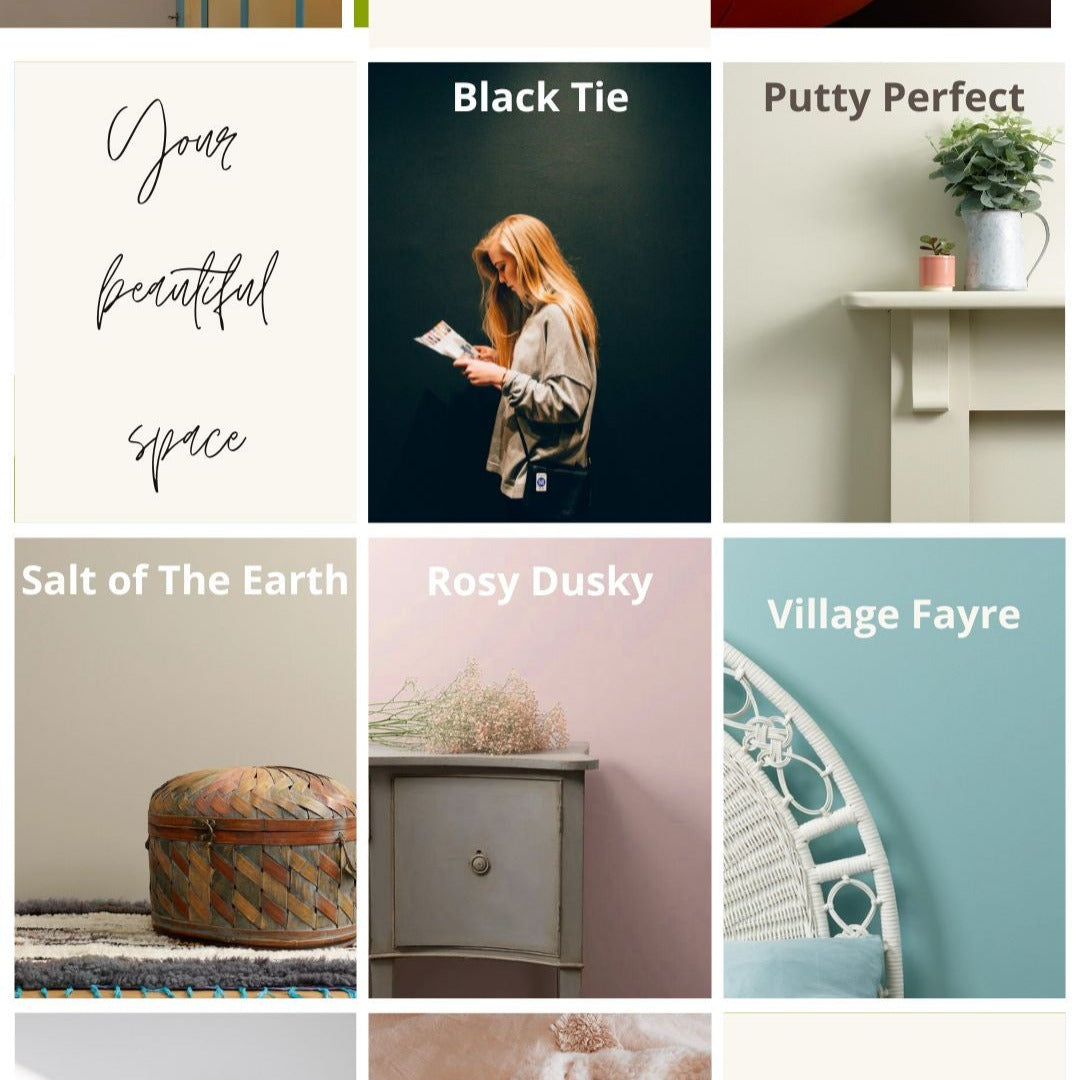 varikonsultaatio ja apua väriuunnitteluun. 