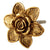 Kultainen_ruusu_metallinen_nuppi_vedin_maalikaupasta_frenchic.
