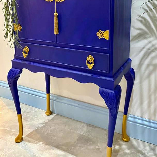Kiss Me Sloely - bright blue Al Fresco furniture paint