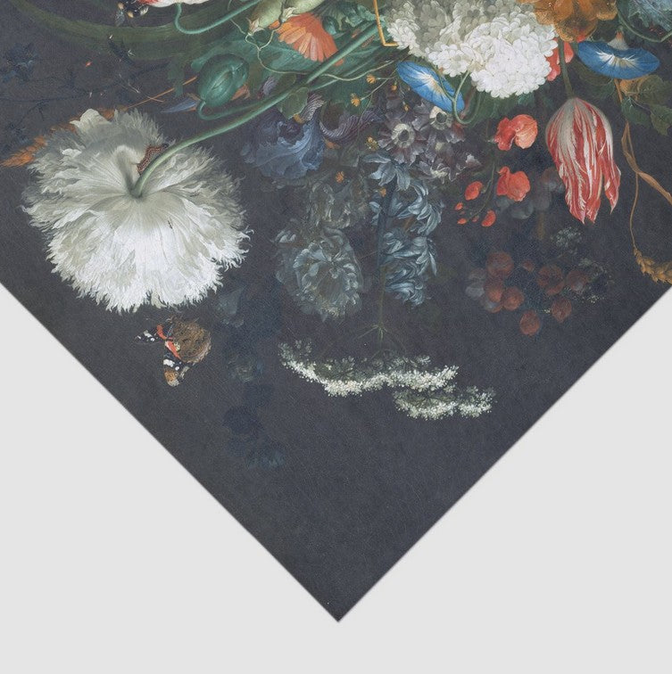 Kukat ruukussa - yksittäiset decoupage taidearkit Frenchic.
