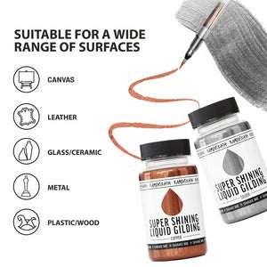 HOPEA Liquid Leaf Paint I 100ml I Kamenskaya-Frenchic Paint Finland