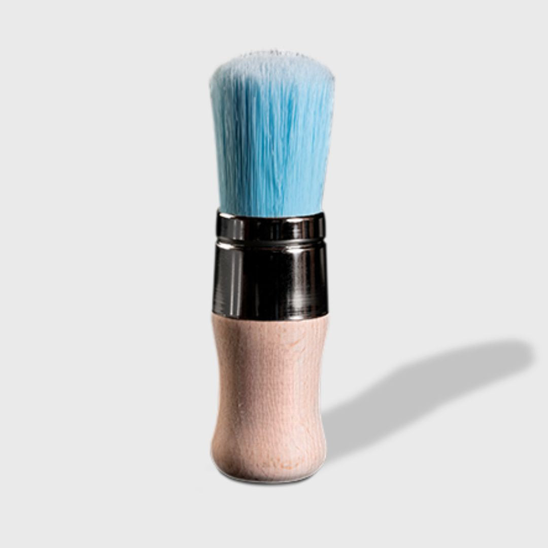 Pyöreä maalisivellin. 
