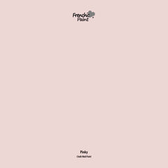 Pinky  on upea pastellinen pinkki Frenchic maalisävy, josta saat nyt Peel & Stick sävymallin kotiin, kun suunnittelet seuraavaa remonttia. 