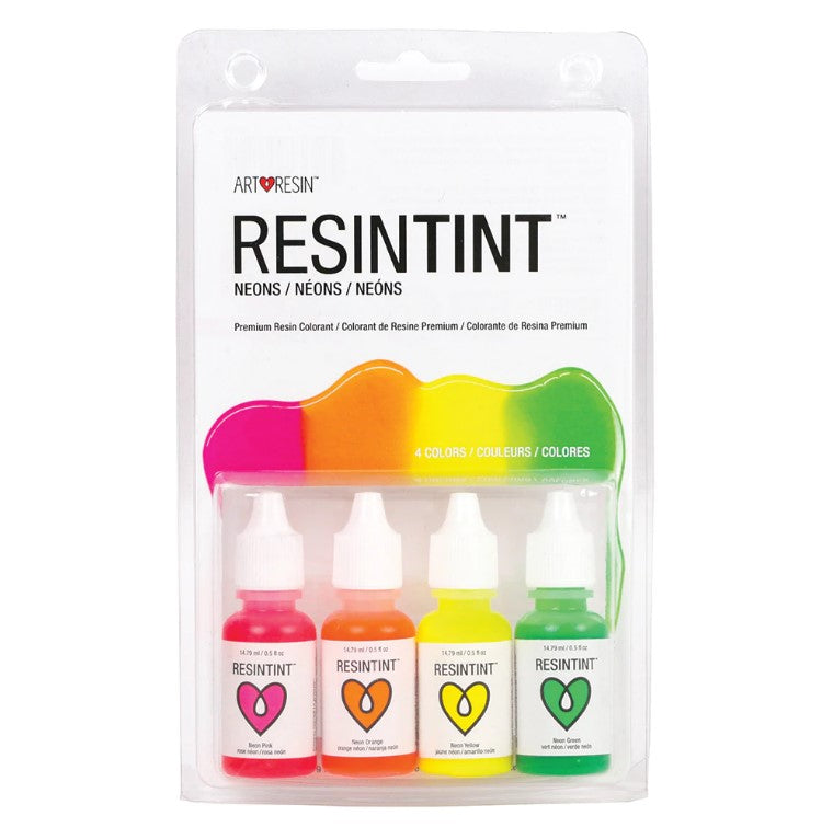 ArtResin Neon värit - varastonsiivous - Frenchic Paint Finland