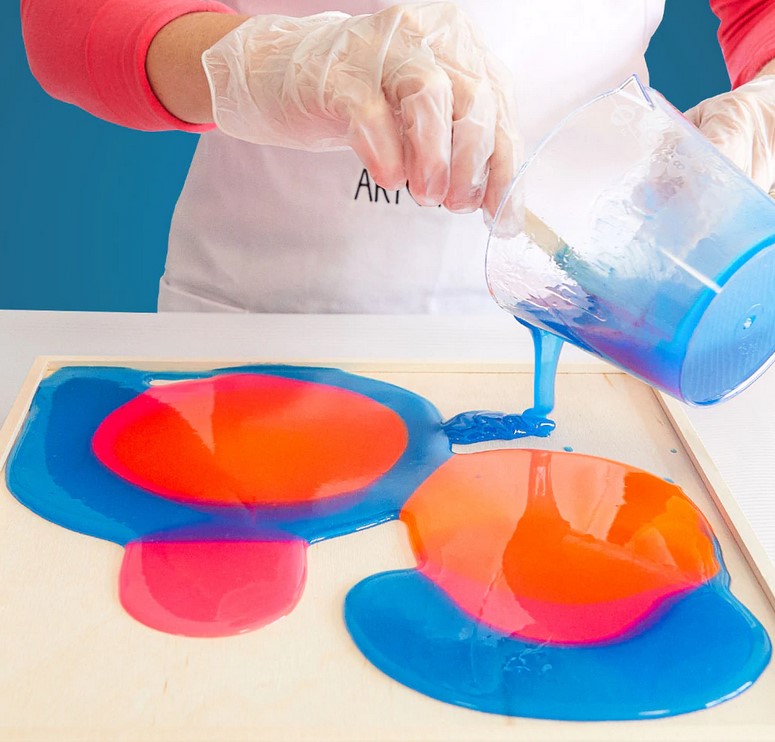 ArtResin Neon värit - varastonsiivous - Frenchic Paint Finland