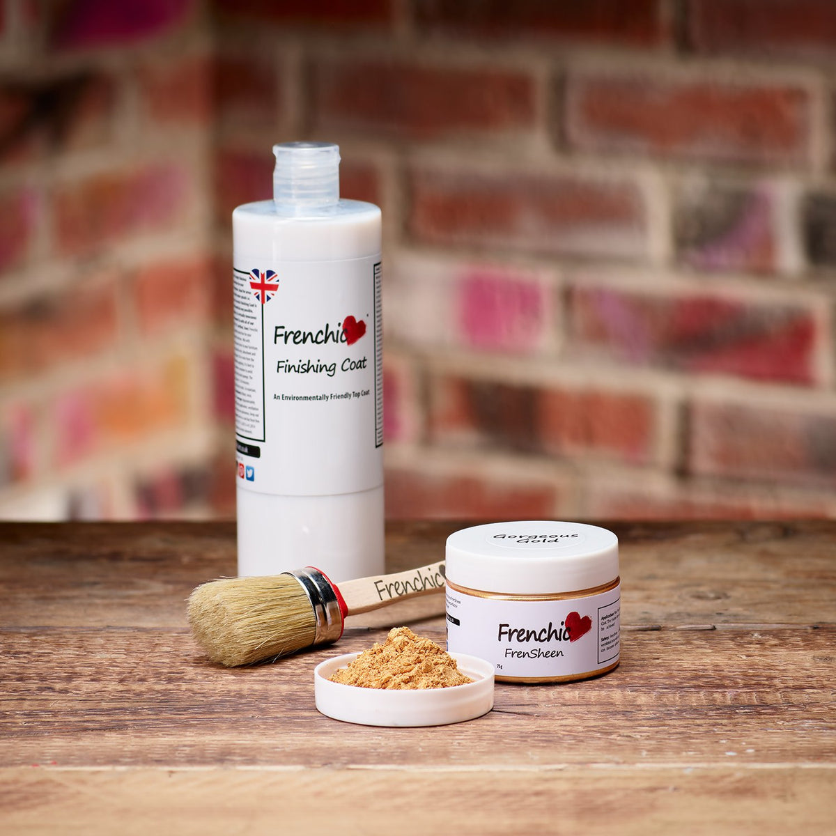 Kulta Frensheen Gorgeous Gold metallijauhe - FrenSheen - Frenchic Finland