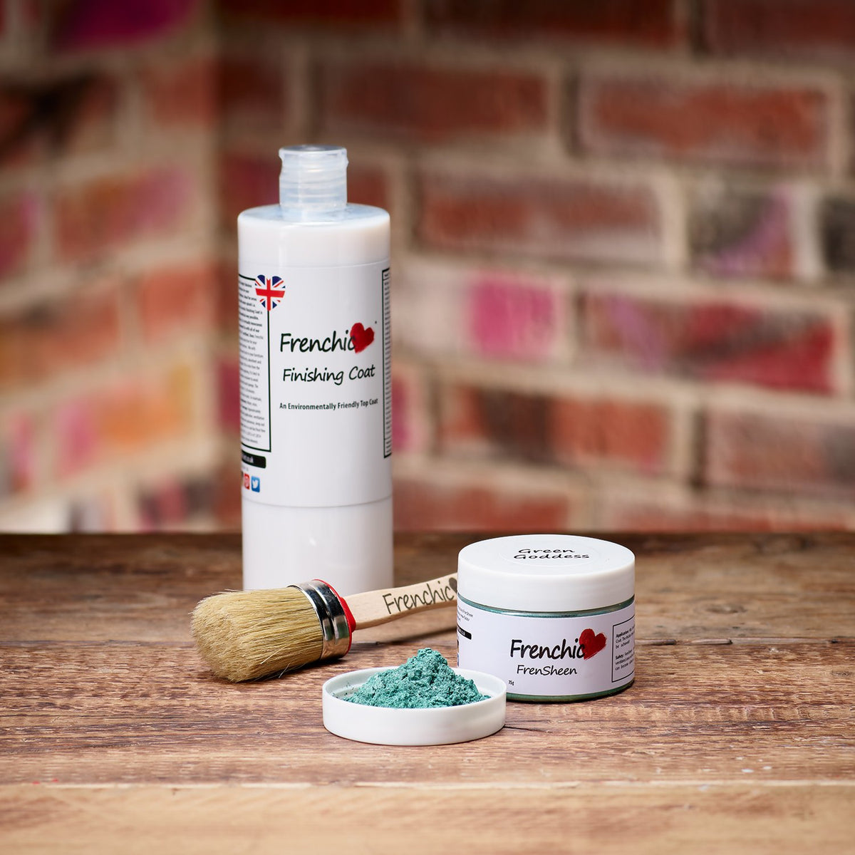 Vihreä metallijauhe Green Goddess - FrenSheen - Frenchic Finland