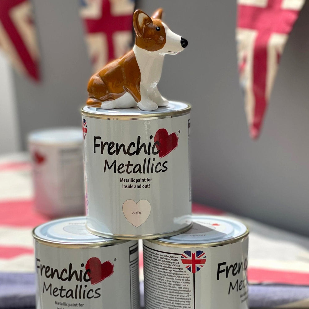 Jubilee I Platinamaali I Metallics 500ml-Frenchic Paint Finland