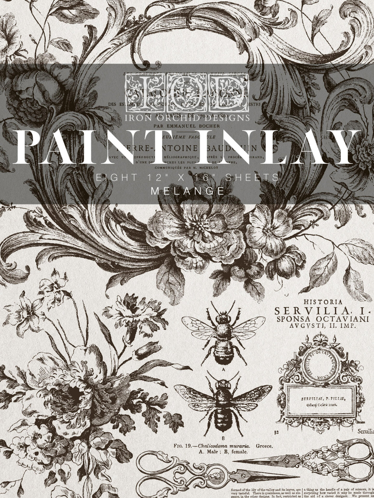 Melange - Paint Inlay - Paint inlay iod - Frenchic Paint Finland