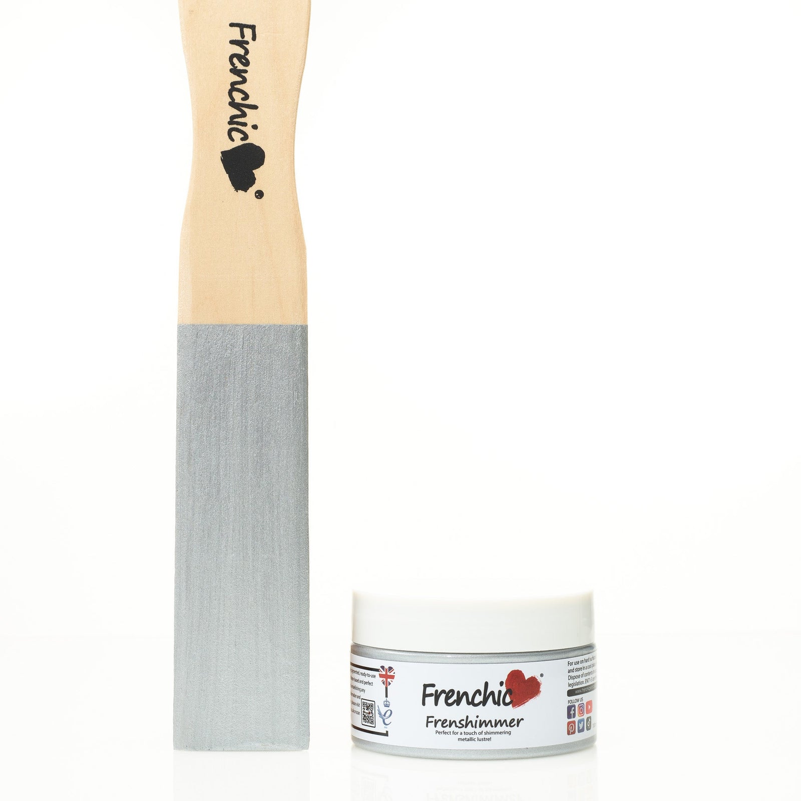 Hopeamaali Frenshimmer Frenchic-sarjasta. 