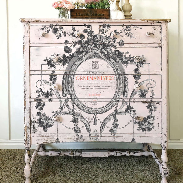 Klassinen Ornamentti - siirtokuva - Siirtokuva - Frenchic Paint Finland
