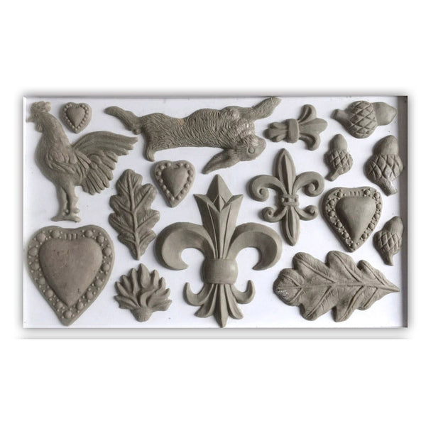 Fleur de Lis- silikonimuotti - - Frenchic Paint Finland