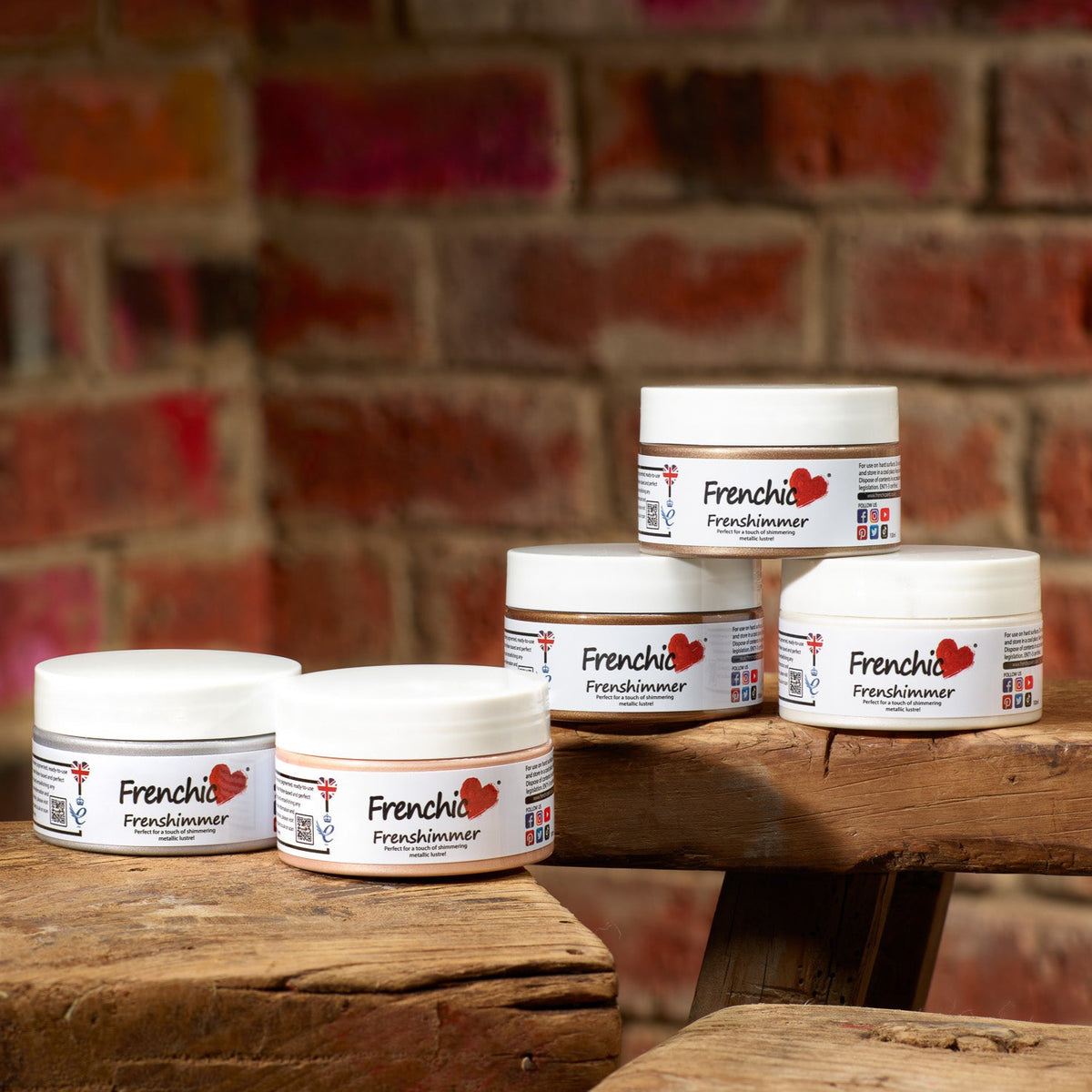 Champagne Rosie - pinkki patinamaali - Frenchic Paint Finland.