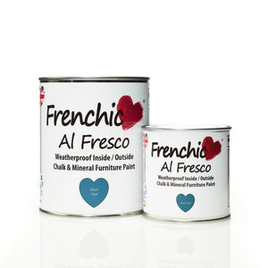 Steel Teal - dark petrol blue Al Fresco furniture paint